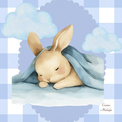 Film protecteur Tonies - Stickers personnalisable - lapin tout doux