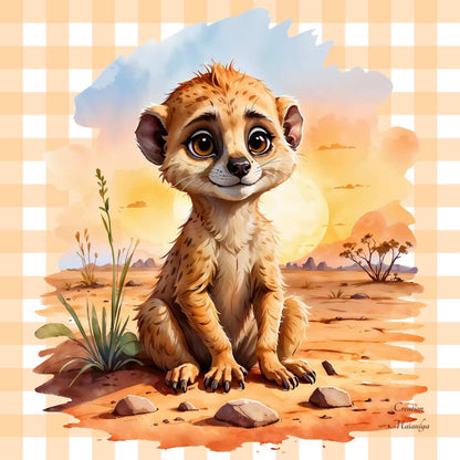 Film protecteur Tonies - Stickers personnalisable - savane