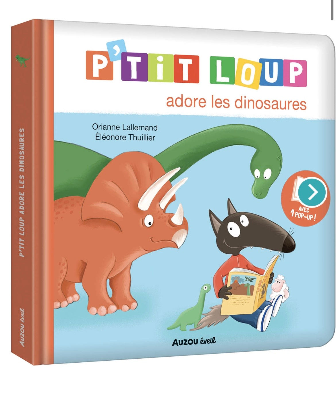 P'TIT LOUP ADORE LES DINOSAURES