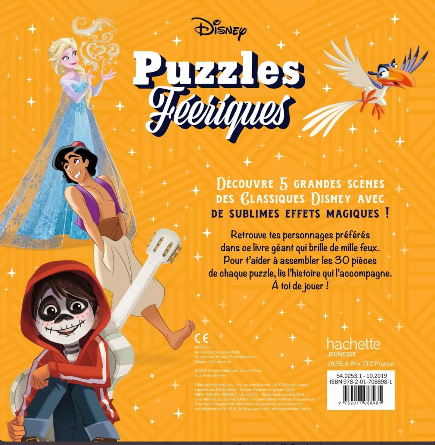 DISNEY - Puzzles féeriques