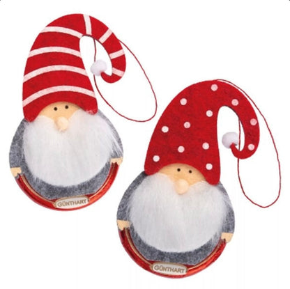 Médaillon chocolat père Noël à suspendre