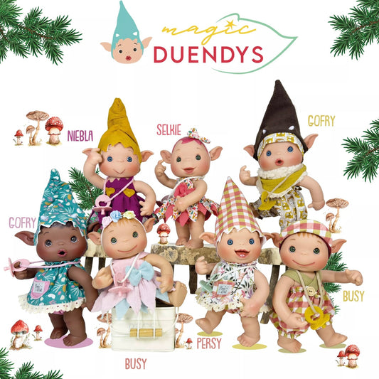 Poupée Duendys – Les Elfes de la Forêt Enchantée