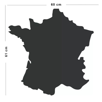 Tableau magnétique : carte de France