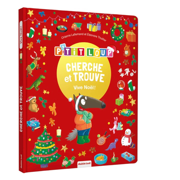 CHERCHE ET TROUVE DES TOUT-PETITS - P'TIT LOUP - VIVE NOËL !