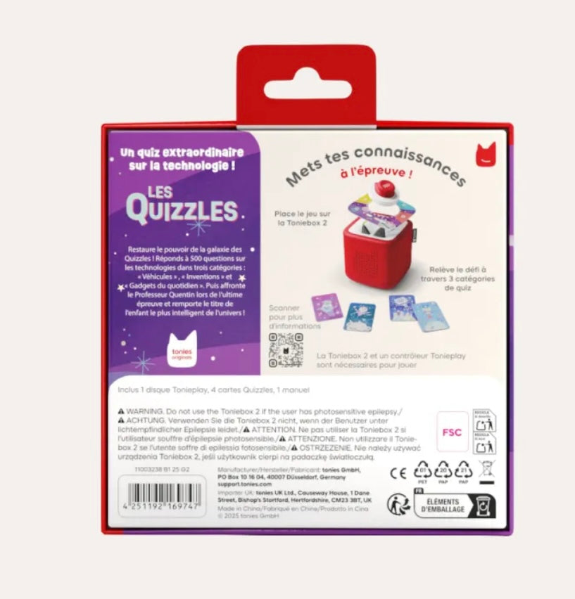 Les Quizzles : La Technologie En Folie ! Tonieplay