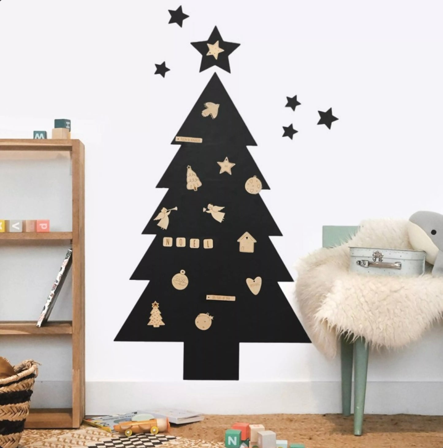 Tableau magnétique Sapin de Noël