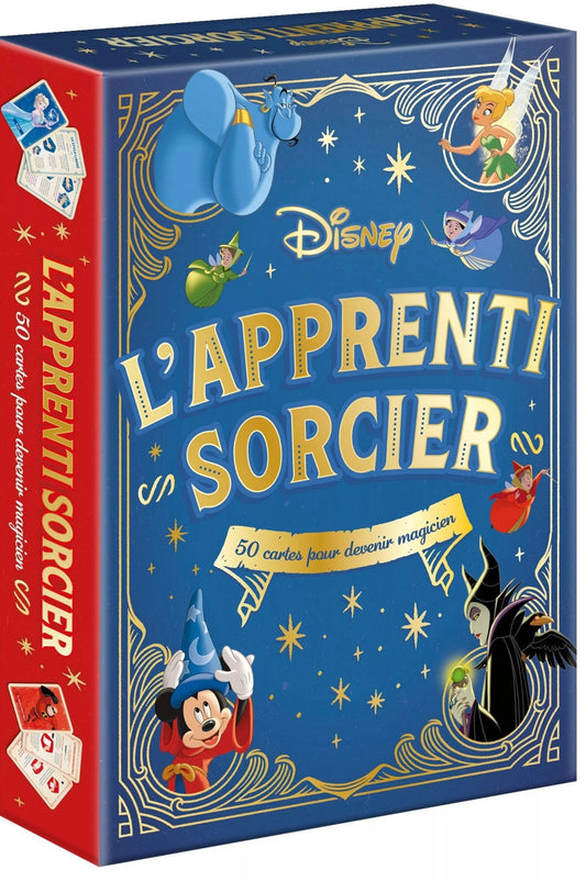 Coffret de magie - L'Apprenti sorcier - 50 cartes pour devenir magicien