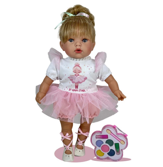 Petite poupée ballerine rose Tita