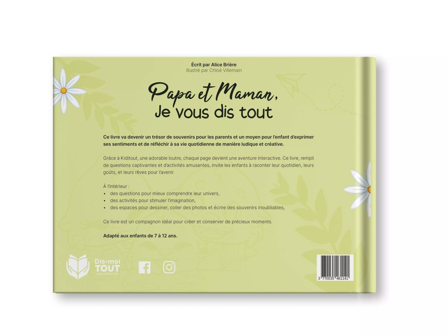 Livre « Papa et maman, je vous dis tout »