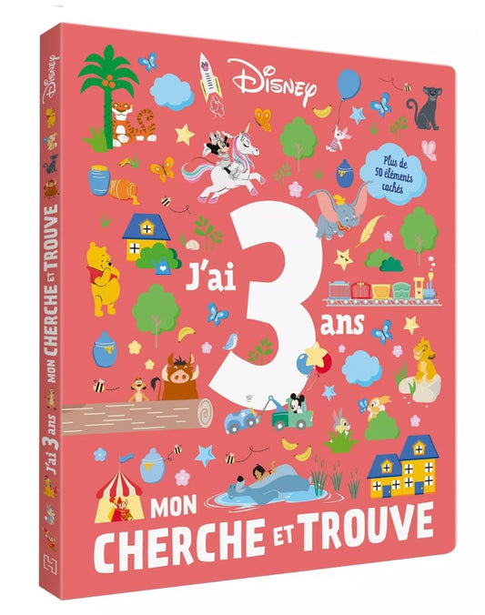 LIVRE - DISNEY - Mon cherche et trouve - J'ai 3 ans