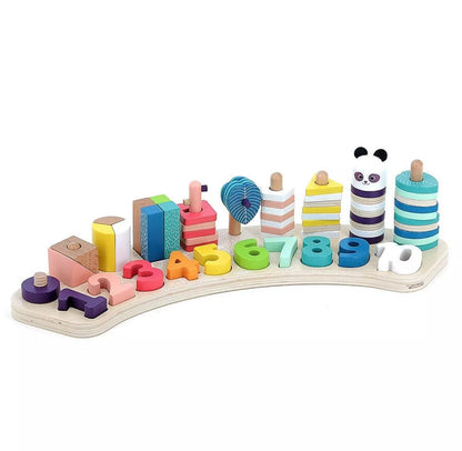 Jeu de numération en bois, 1-2-3 Sous la Canopée