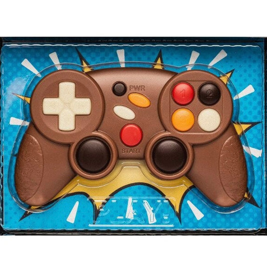 Coffret insolite manette de jeu en chocolat