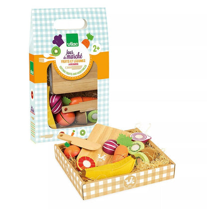 Fruits et légumes à découper Jour de marché