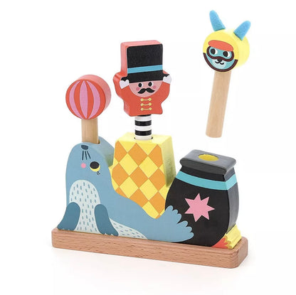 Pop-up en bois, Circus - Michelle Carlslund