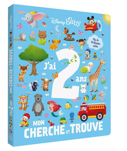 LIVRE - DISNEY BABY - Mon cherche et trouve - J'ai 2 ans
