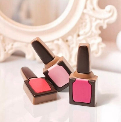 Coffret insolite vernis à ongles en chocolat