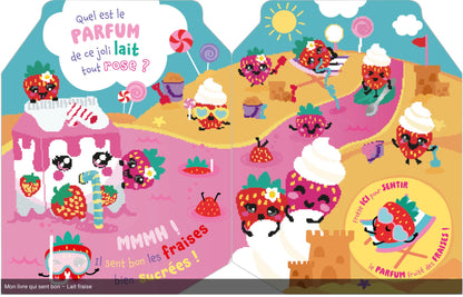Mon livre qui sent bon – Lait fraise