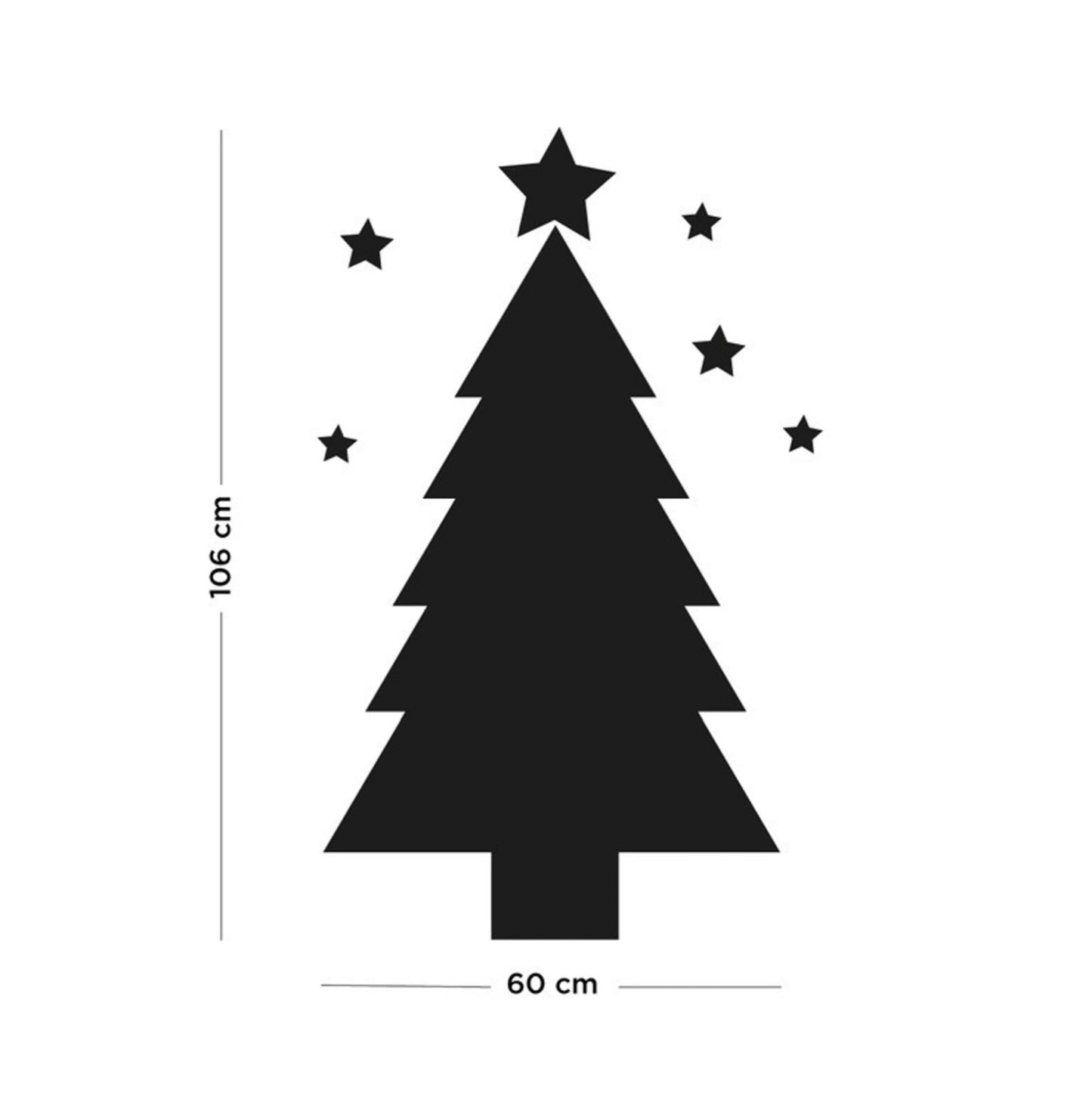 Tableau magnétique Sapin de Noël