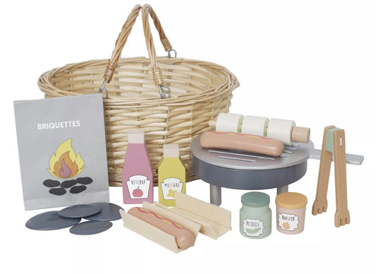 Jeu en bois - Set barbecue