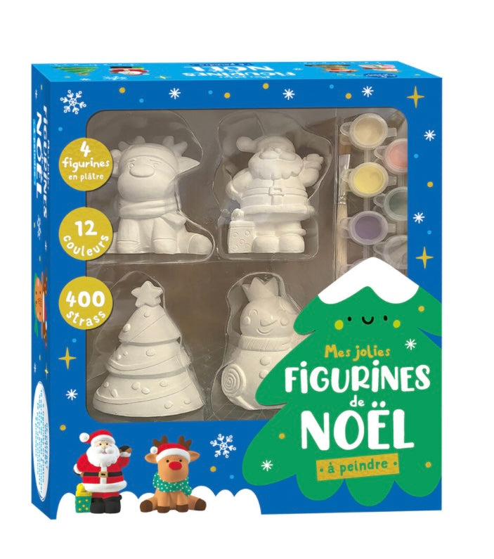 Mes jolies figurines de Noël à peindre