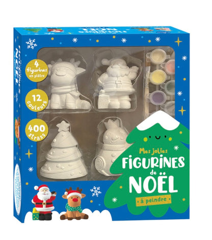 Mes jolies figurines de Noël à peindre