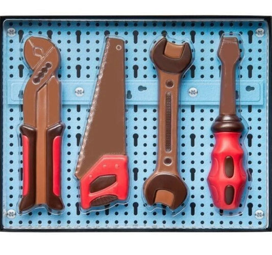 Coffret insolite set outils en chocolat