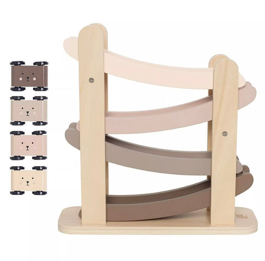 Jouet en bois enfant - Circuit voiture looping