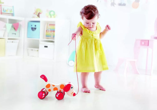 Jouet à tirer - Chien Puppy à promener