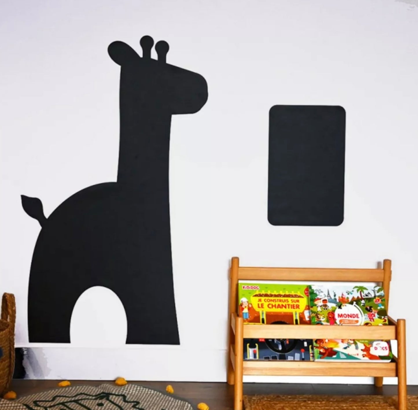 Tableau magnétique : girafe