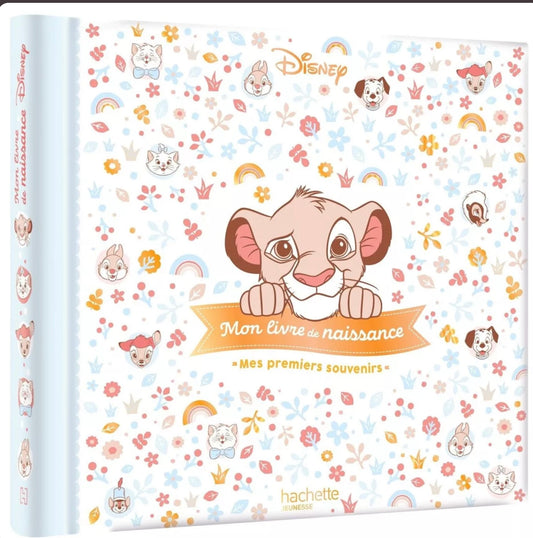 LIVRE - DISNEY - Mon livre de naissance (Simba)