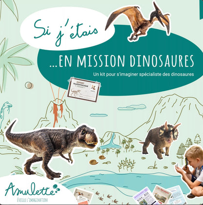 Si j'étais en mission dinosaures, jeu d'imitation