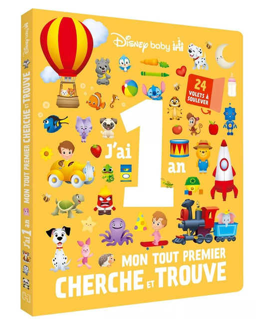 LIVRE - DISNEY BABY - Mon Cherche et Trouve - J'ai 1 an