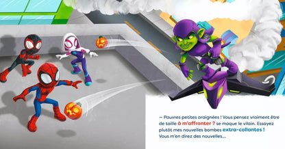 LIVRE - Spidey et ses amis extraordinaires - Mission contre le bouffon vert - MARVEL