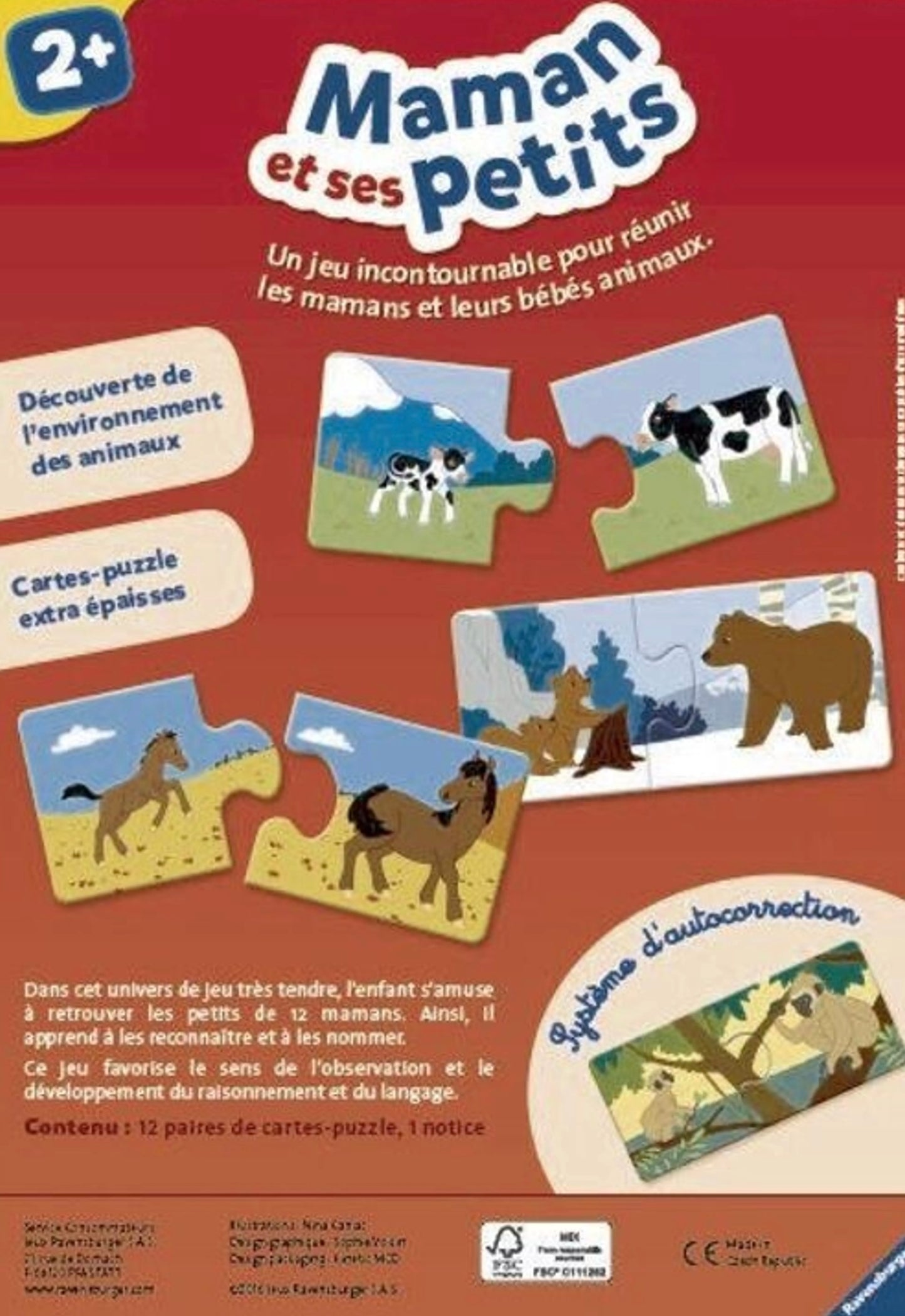 Jeu : Maman et ses petits