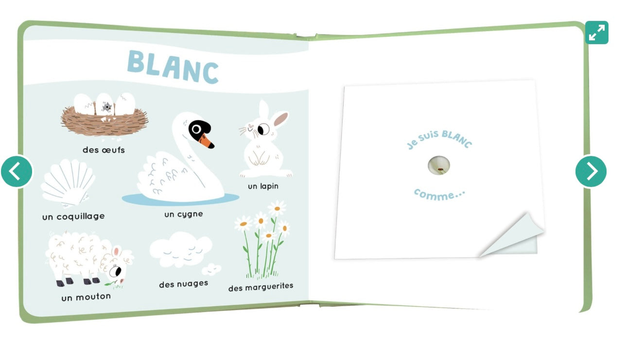 MON LIVRE DES ODEURS ET DES COULEURS - LA NATURE