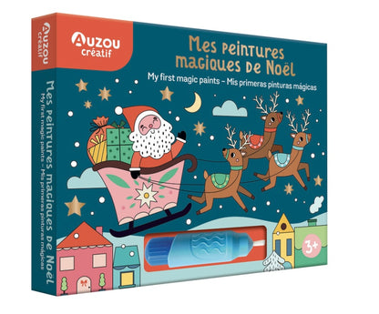 MON COFFRET D'ARTISTE - mes premières peintures magiques de Noël