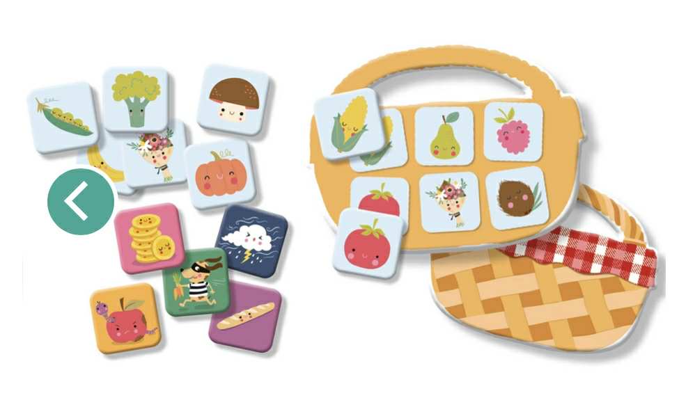 P’tit jeu - dans mon panier