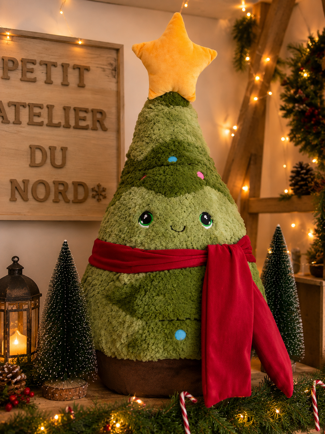 Peluche sapin 90cm - précommande