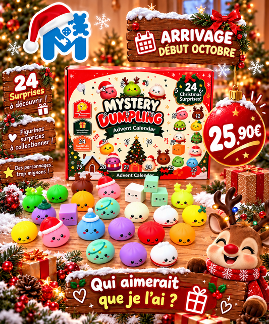 Calendrier de l’Avent Mystery Dumpling – PRÉCOMMANDE