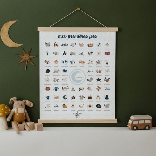 Affiche "Mes premières fois" - Souris poudre
