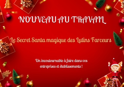 Le Secret Santa magique des Lutins Farceurs spécial entreprise