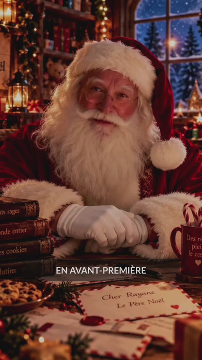 Vidéo personnalisée du Père Noël 🎅🏻