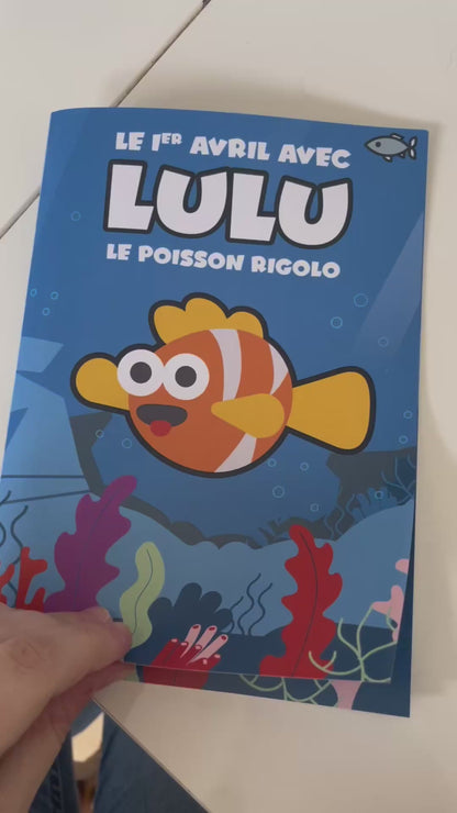 Carnet activité Poisson d’avril : Lulu le poisson rigolo