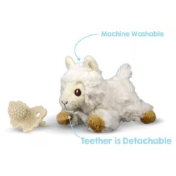Sucette câlin Lama + RaZberry tétine beige